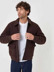 Threadbare легкая куртка из искусственной шерсти с воротником - Изображение 4 5