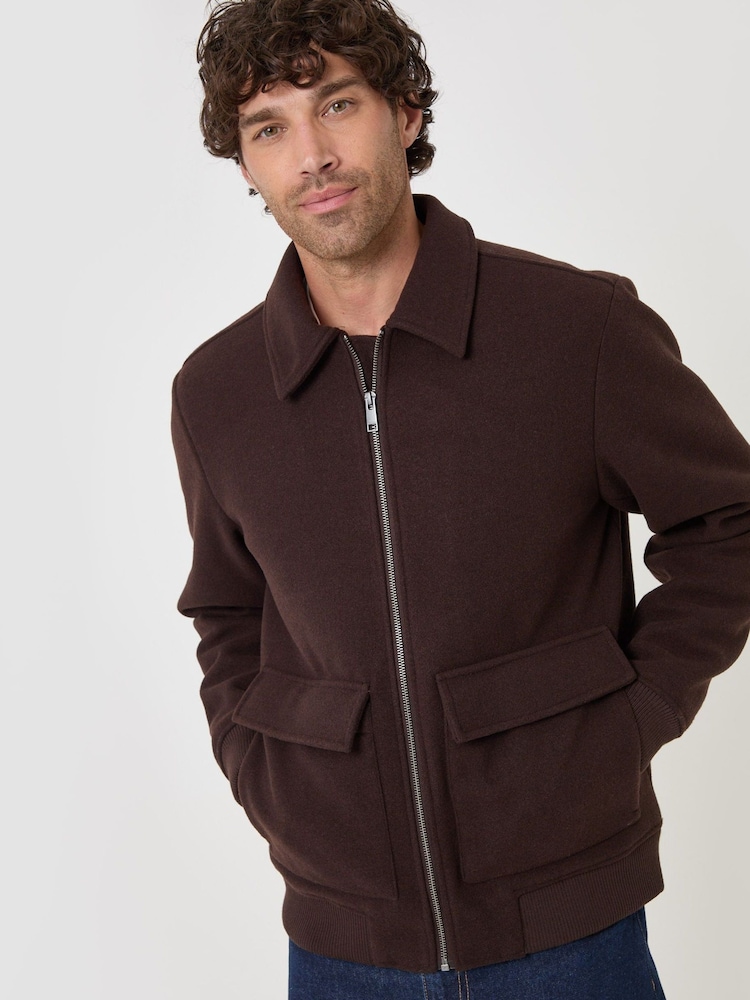 Threadbare легкая куртка из искусственной шерсти с воротником - Изображение 5 5 Threadbare легкая куртка из искусственной шерсти с воротником - Изображение 5 5