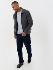 Threadbare Faux Wool Lightweight Collared Jacket - صورة 4 من 5