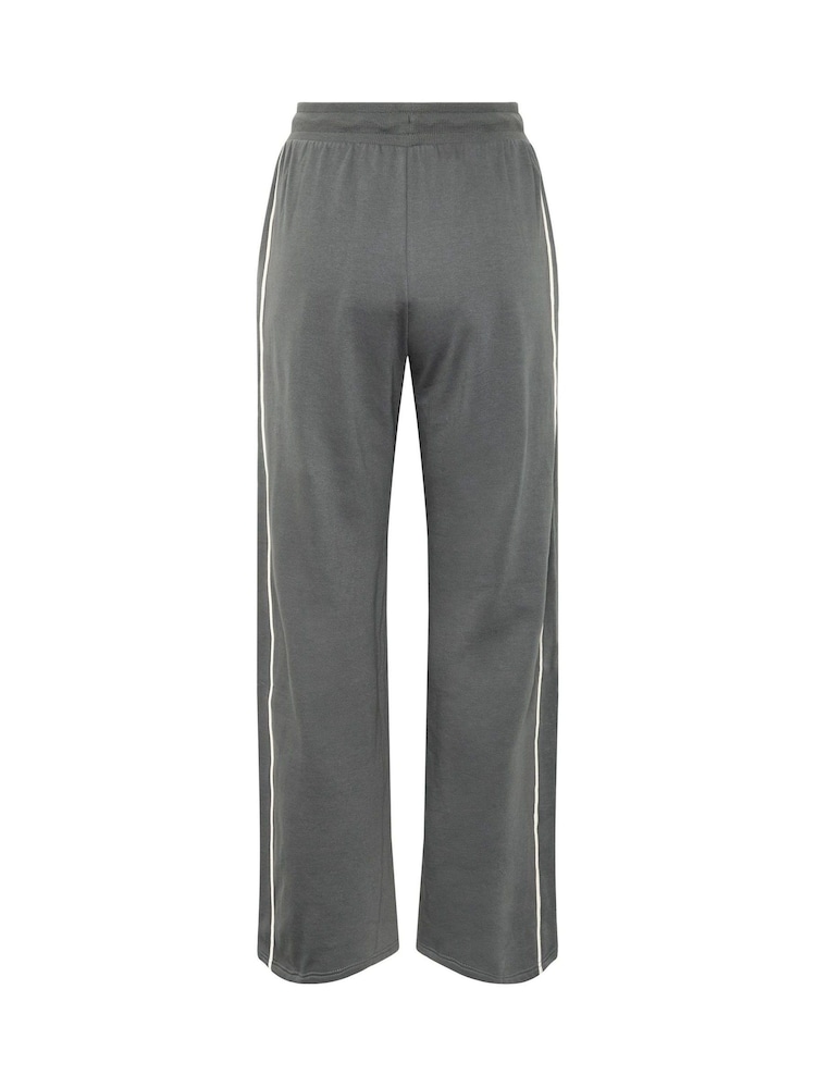 Gris - Long Tall Sally Piped Wide Leg Joggers - Imagen 7 de 7