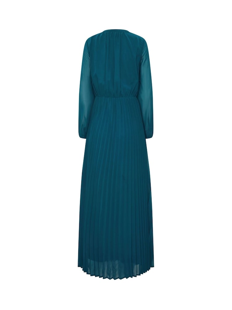 כחול - Long Tall Sally Georgette Pleated Maxi Dress - תמונה 6 מתוך 6 כחול - Long Tall Sally Georgette Pleated Maxi Dress - תמונה 6 מתוך 6