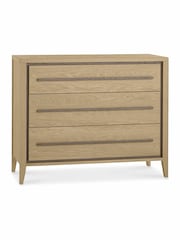 Bentley Designs Natural Rimini Oak 3 Drawer Chest - Image 2 of 3