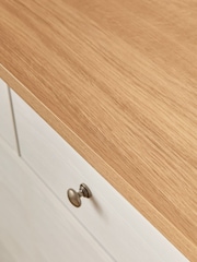 Chalk Malvern Paint Effect 10 Drawer Chest of Drawers - Image 7 of 11