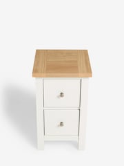 Chalk Malvern Paint Effect Set of 2 Bedside Table - Image 7 of 10