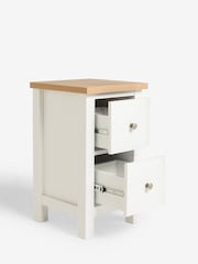Chalk Malvern Paint Effect Set of 2 Bedside Table - Image 9 of 10