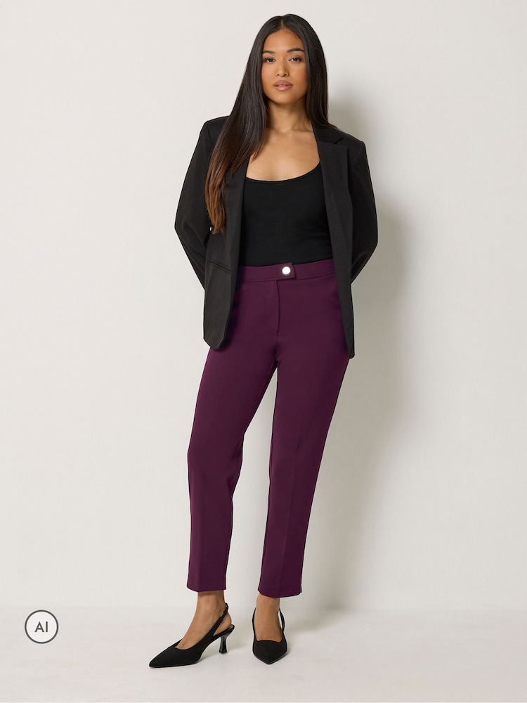 M&Co Petite Smart Tapered Trousers - 6এর মধ্যে 2 ছবি