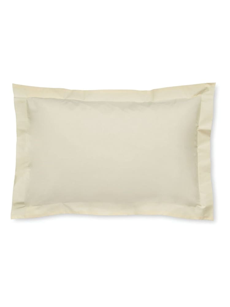 Laura Ashley Set of 2 Cream 400 Thread Count 100% Cotton Pillowcases - Image 2 of 4