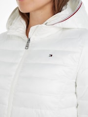 Tommy Hilfiger Leichte, wattierte Jacke, Weiß - Bild 3 von 6