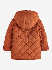 Rostbraun - Steppjacke aus Teddyfleece mit Futter (3 Monate – 7 Jahre) - Bild 9 von 11