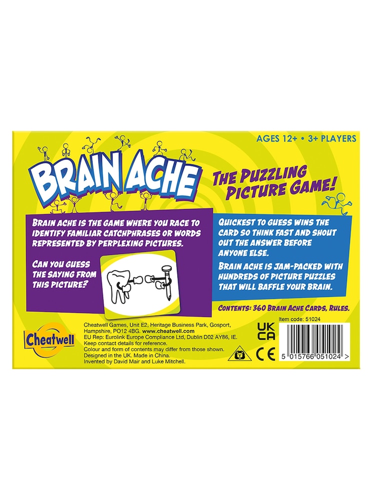 Cheatwell Games Brain Ache Guess the Catchphrase Game - Image 2 of 4
