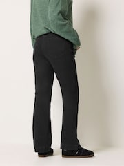 M&Co Black Petite Front Pocket Flare Jeans - Image 3 of 6