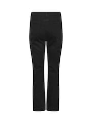 M&Co Black Petite Front Pocket Flare Jeans - Image 6 of 6