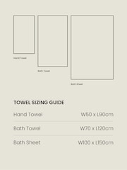 Sage Green Ribbed Towel - Image 5 of 7