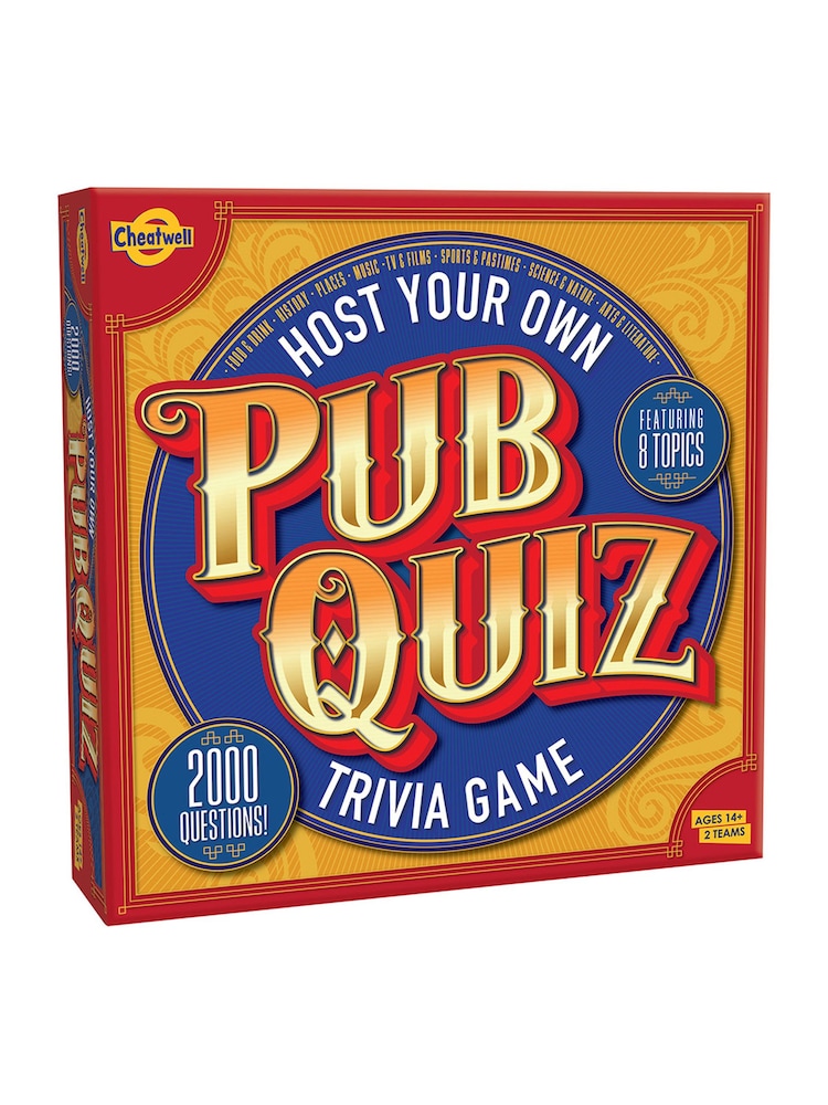 Cheatwell Games Host Your Own Pub Quiz Trivia Game - Image 1 of 4