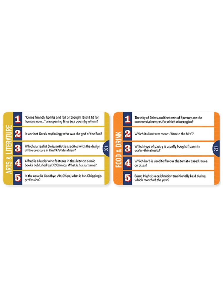 Cheatwell Games Host Your Own Pub Quiz Trivia Game - Image 4 of 4