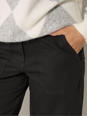 M&Co Black Petite Carpenter Jeans - Image 4 of 5