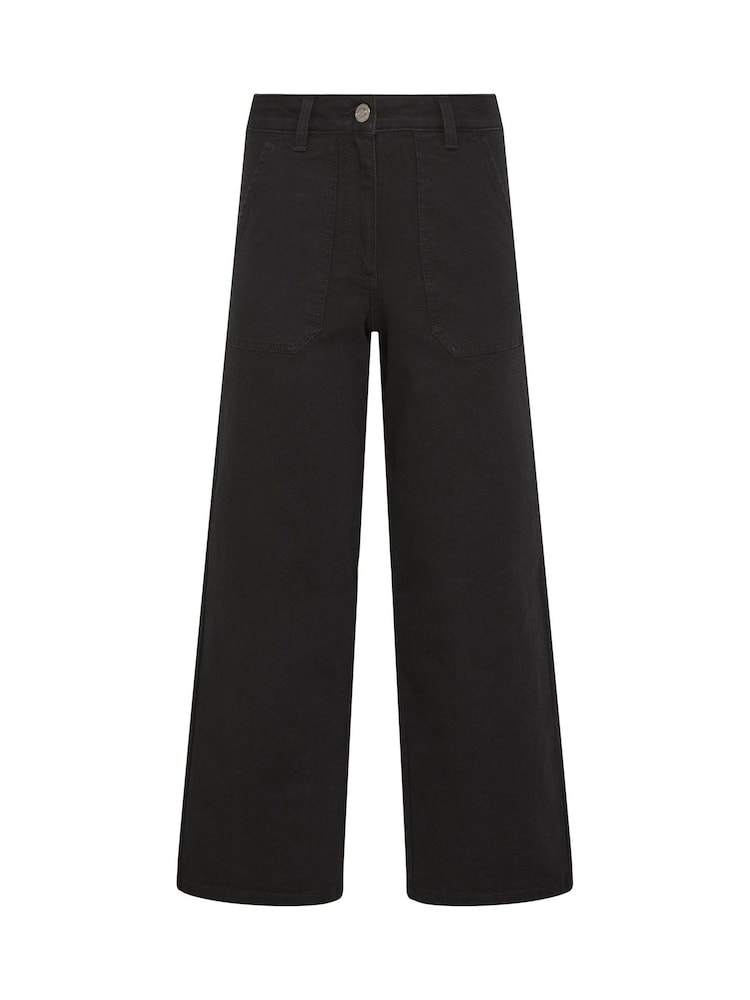 M&Co Black Petite Carpenter Jeans - Image 5 of 5 M&Co Black Petite Carpenter Jeans - Image 5 of 5
