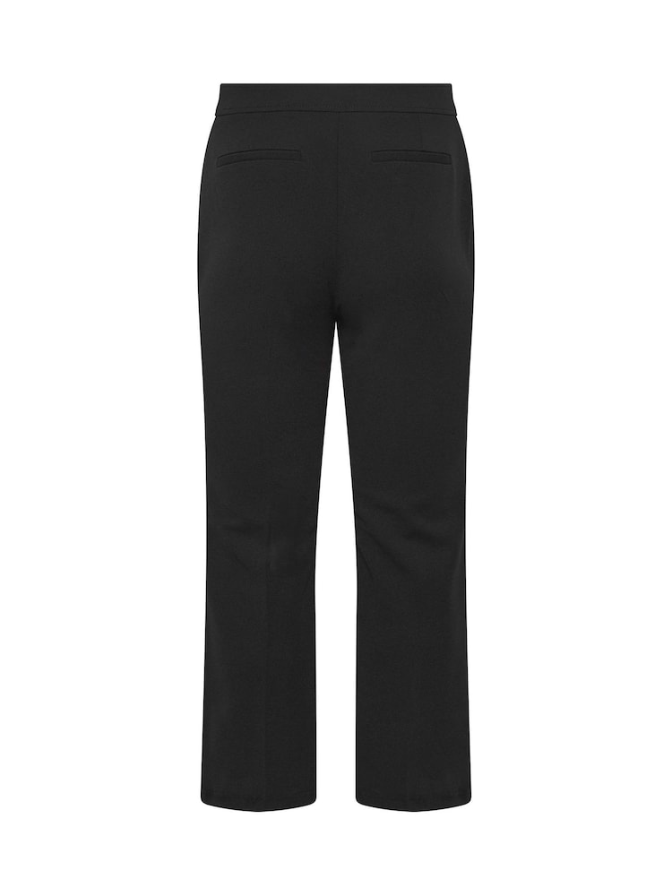 블랙 - M&Co Petite Smart Bootcut Trousers - 7의 이미지 7