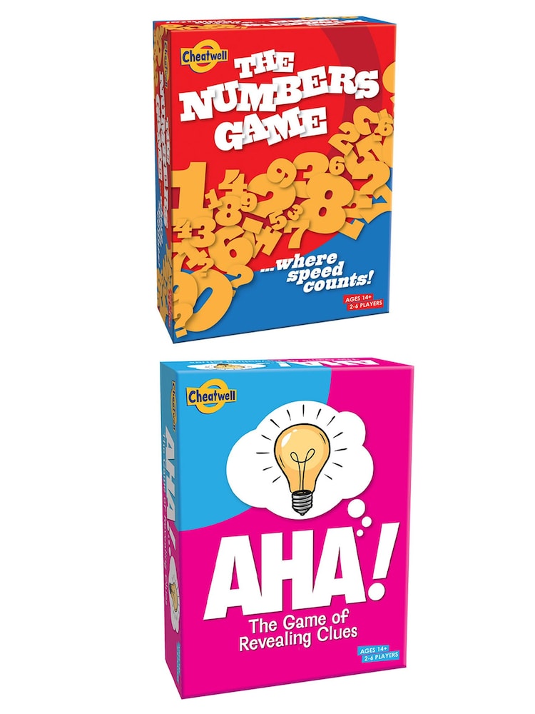 Cheatwell Games The Numbers Game & Aha! Party Games - Image 1 of 4