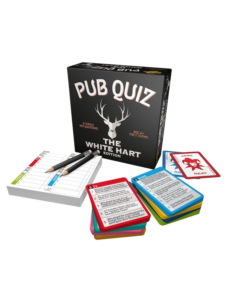Cheatwell Games Red Lion & White Hart Mini Pub Quiz Games - Image 3 of 3
