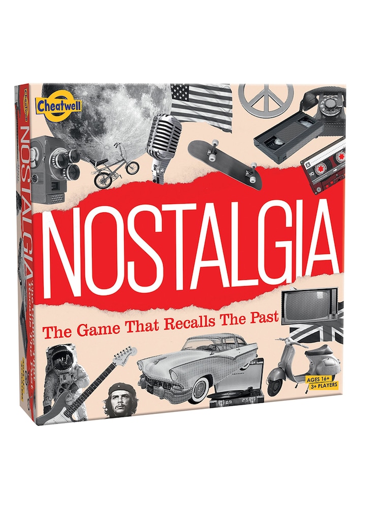 Cheatwell Games Nostalgia Trivia Board Game - Image 1 of 4
