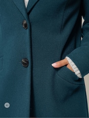 M&Co Green Petite Tailored Coat - Image 4 of 6