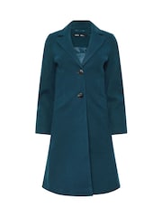 M&Co Green Petite Tailored Coat - Image 5 of 6