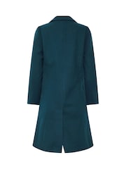 M&Co Green Petite Tailored Coat - Image 6 of 6