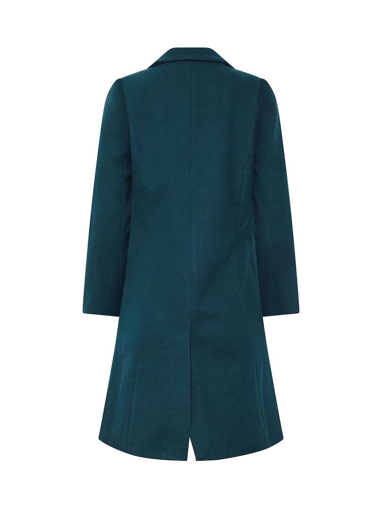 M&Co Green Petite Tailored Coat - Image 6 of 6 M&Co Green Petite Tailored Coat - Image 6 of 6