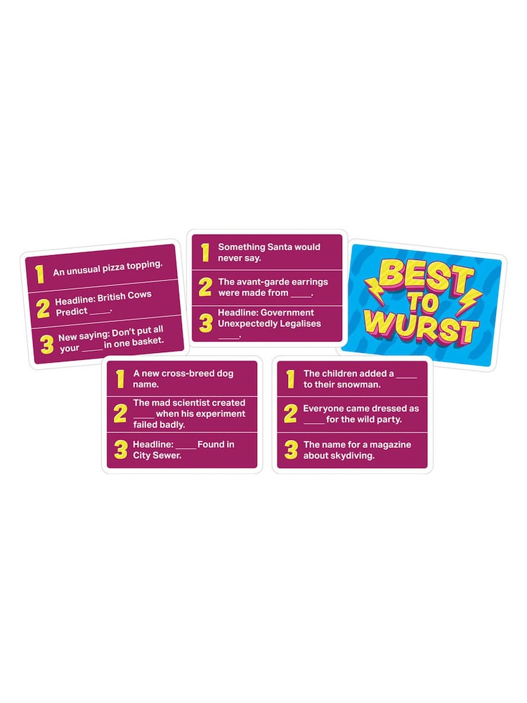 Cheatwell Games Code Breakers and Best to Wurst Party Games - Image 2 of 3