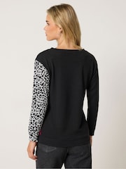 Rojo - M&Co Petite Animal Print Cutabout Jumper - Imagen 3 de 6