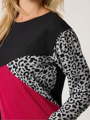 Rojo - M&Co Petite Animal Print Cutabout Jumper - Imagen 4 de 6