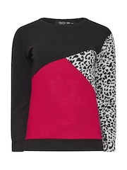 Rojo - M&Co Petite Animal Print Cutabout Jumper - Imagen 5 de 6