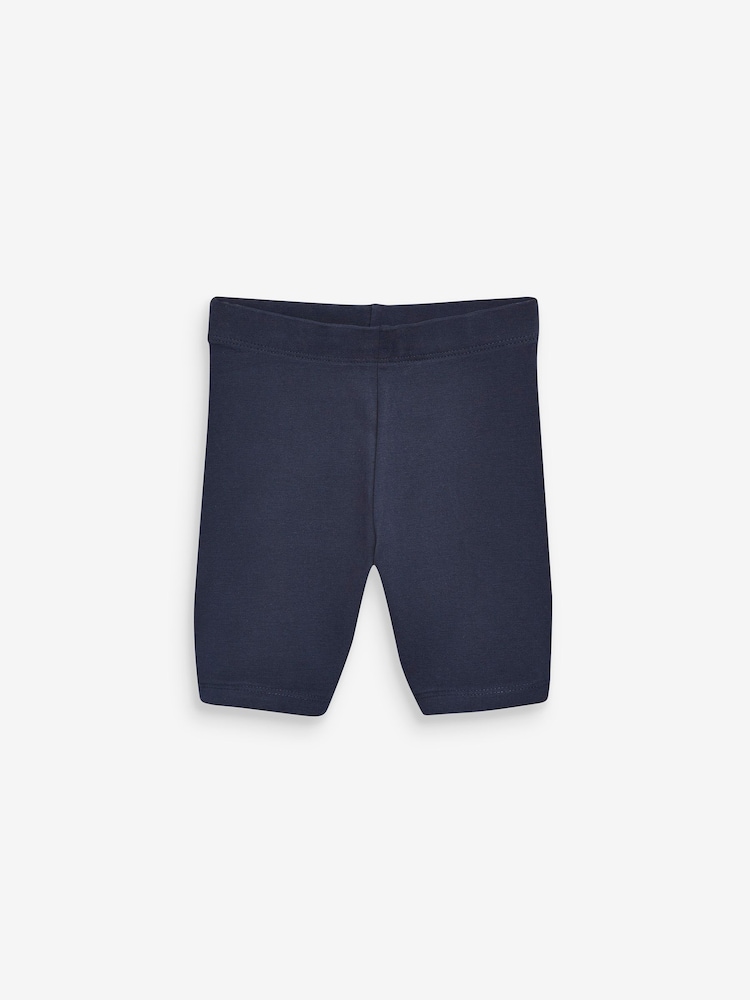Multi 5 Pack Cotton Cycling Shorts (3mths-7yrs) - Image 2 of 8