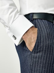 Gunmetal Textured Cufflinks - Image 1 of 5
