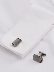 Gunmetal Textured Cufflinks - Image 3 of 5