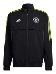 Черный - adidas Manchester United европейская куртка для тренировок - Изображение 1 из 1