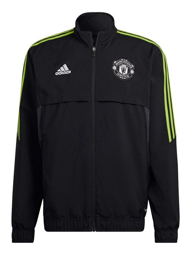 Черный - adidas Manchester United европейская куртка для тренировок - Изображение 1 из 1