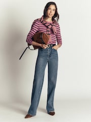 Boden Pink Olivia Long Sleeve Breton - Image 4 of 6