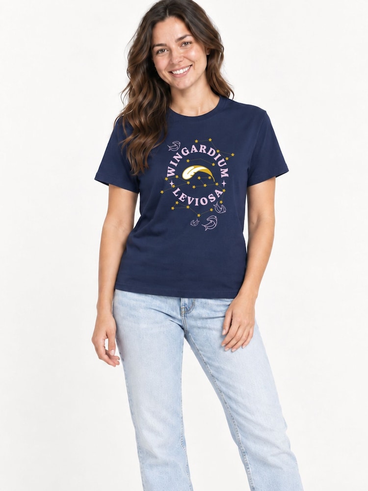 Brand Threads Harry Potter Wingardium Leviosa T-Shirt - תמונה 2 מתוך 4 Brand Threads Harry Potter Wingardium Leviosa T-Shirt - תמונה 2 מתוך 4