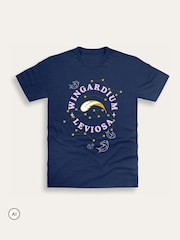 Brand Threads Harry Potter Wingardium Leviosa T-Shirt - תמונה 4 מתוך 4