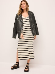 Stripe Maternity Knitted Dress - Image 2 of 7