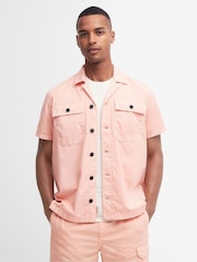Barbour® International Belmont Garment Dyed Short Sleeve Shirt - Image 1 of 6