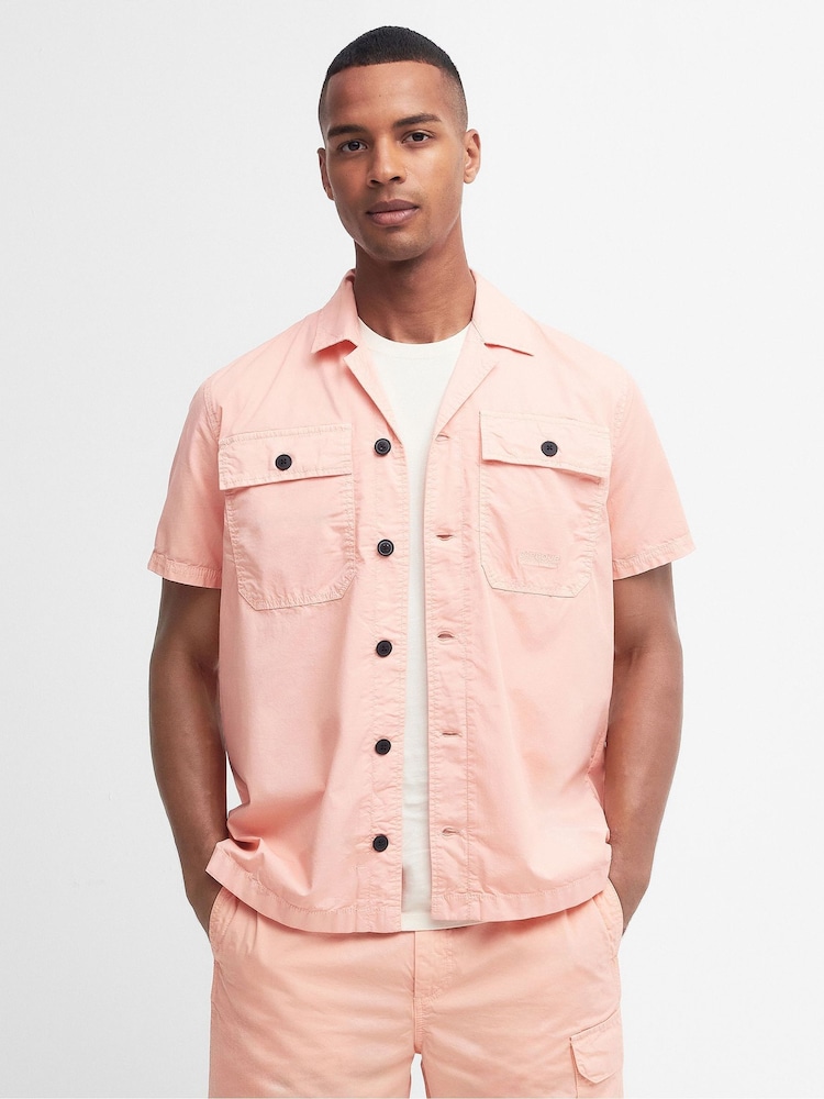 Barbour® International Belmont Garment Dyed Short Sleeve Shirt - Image 1 of 6