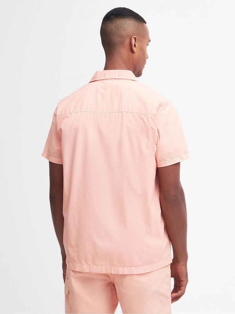 Barbour® International Belmont Garment Dyed Short Sleeve Shirt - Image 2 of 6