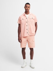 Barbour® International Belmont Garment Dyed Short Sleeve Shirt - Image 4 of 6