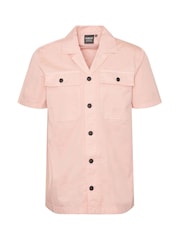 Barbour® International Belmont Garment Dyed Short Sleeve Shirt - Image 6 of 6