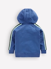 Boden Blue Tape Detail Zip-Through Hoodie - Image 2 of 3