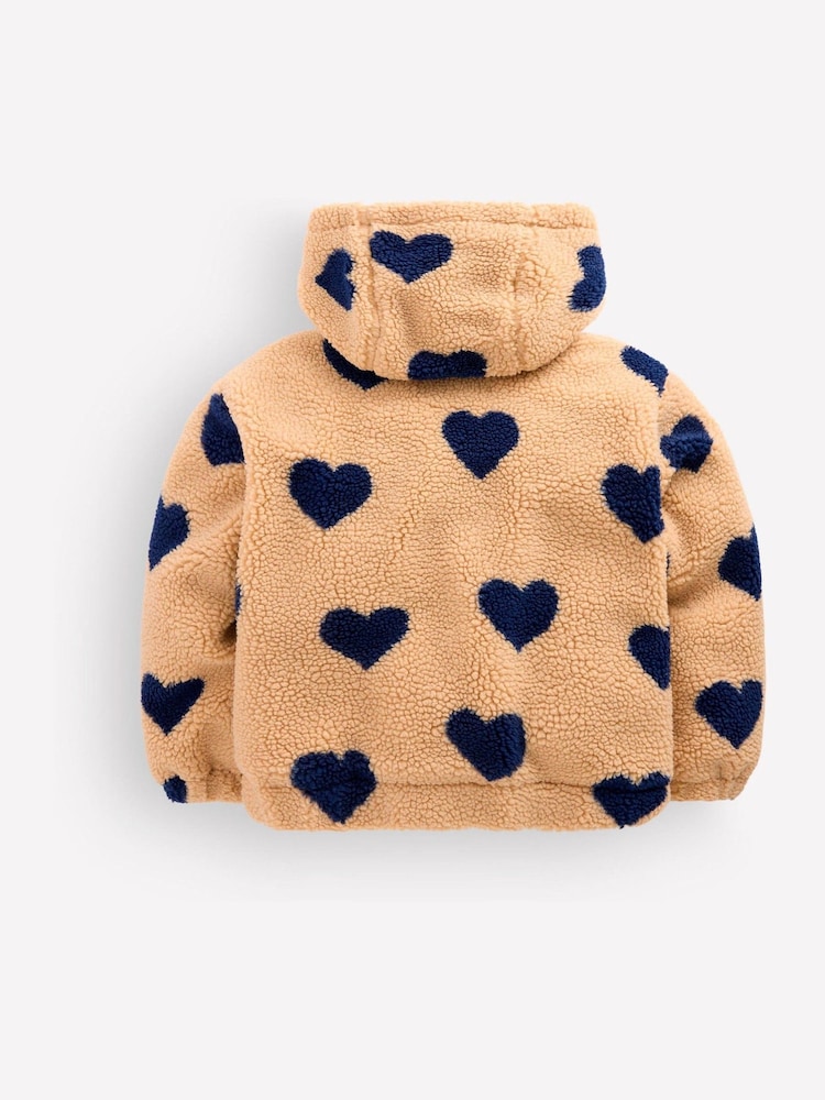 Boden Relaxed Borg Zip-Through Jacket - 5的图像2｝
