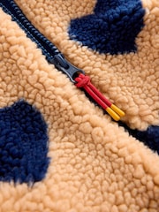 Boden Relaxed Borg Zip-Through Jacket - 5的图像3｝